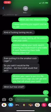 Poster: sexting a sissy boy i own him