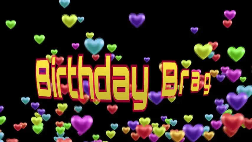 Poster: Birthday Brag