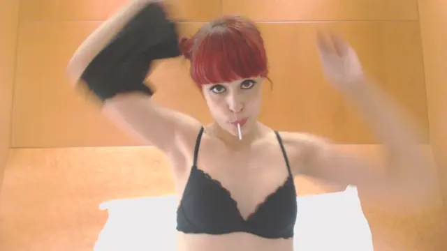 Poster: CandyStart – Daddys Girl Sucking and Licking a Lollipop